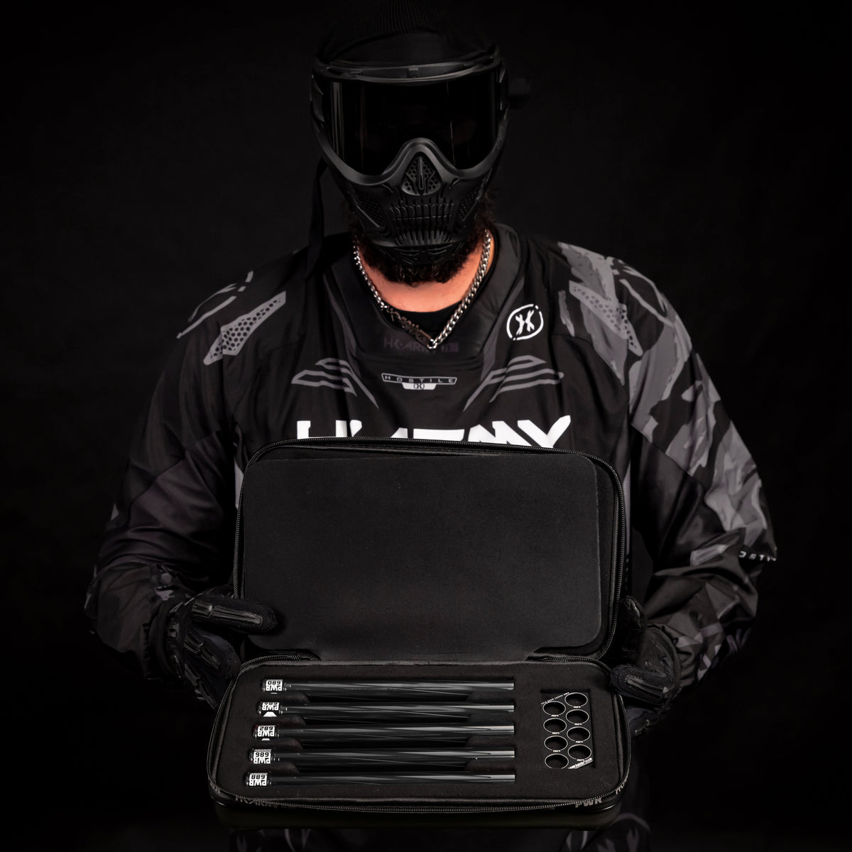 Hex PWR Barrel Kit - Black - Black Inserts