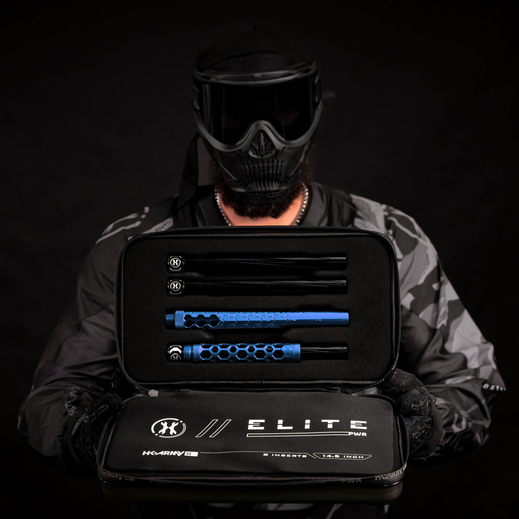Hex PWR Barrel Kit - Blue - Black Inserts