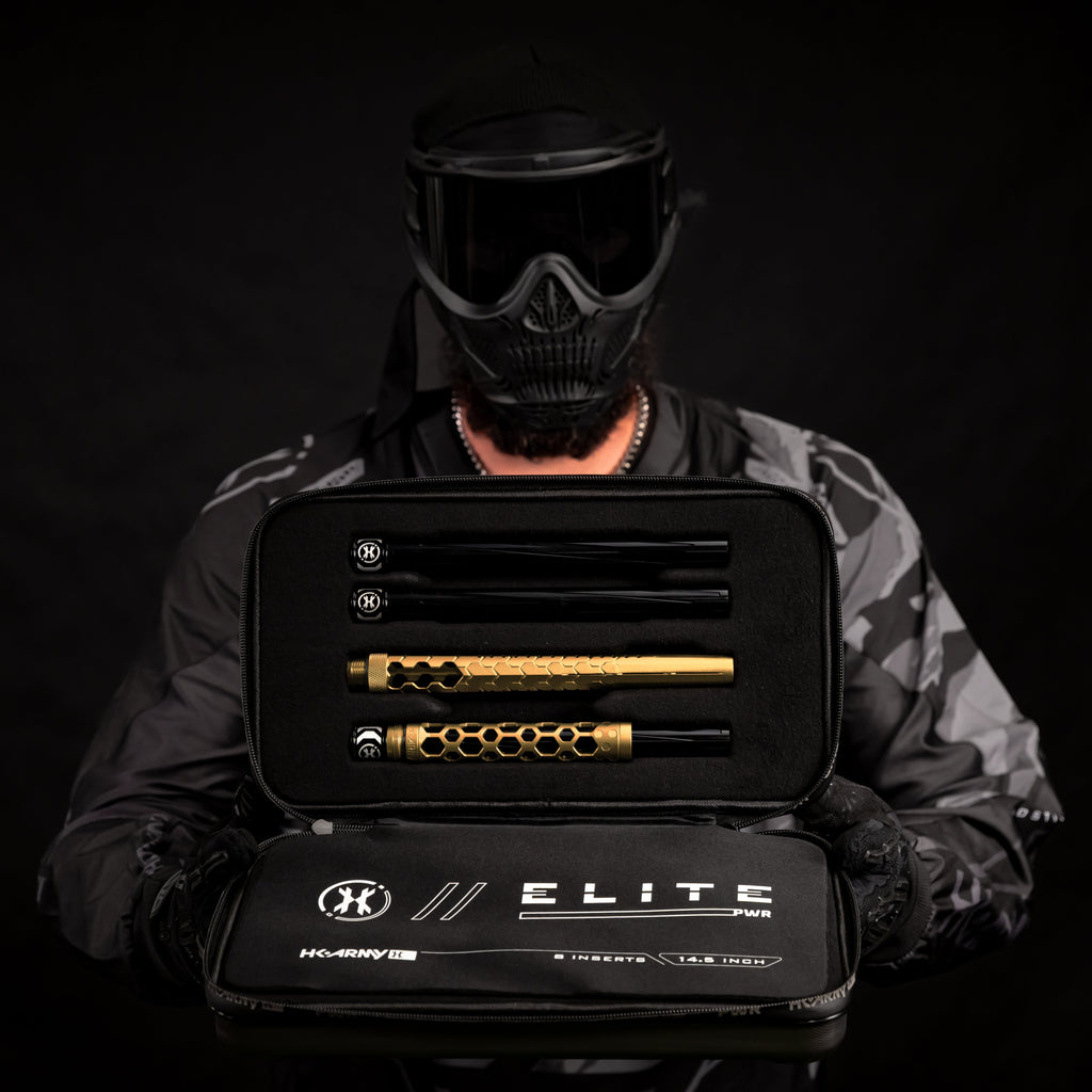 Hex PWR Barrel Kit - Gold - Black Inserts