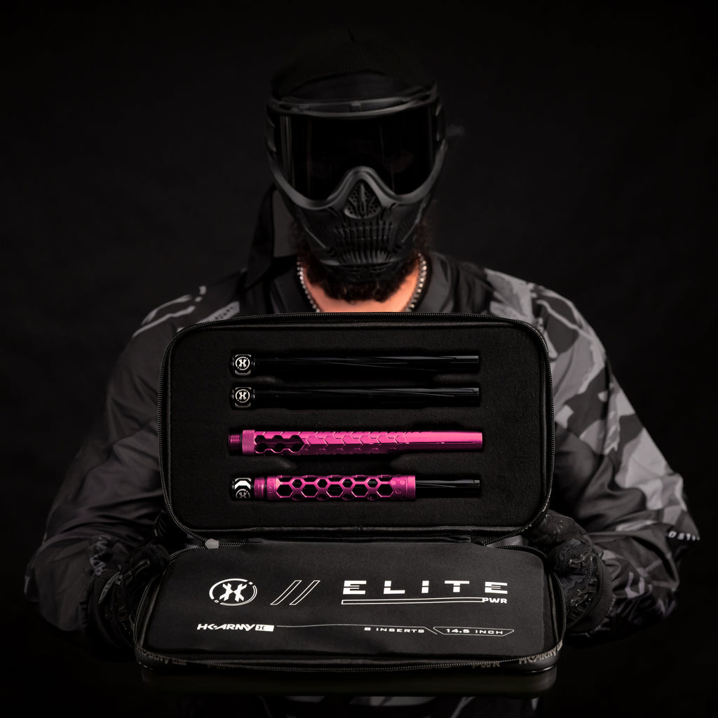 Hex PWR Barrel Kit - Pink - Black Inserts