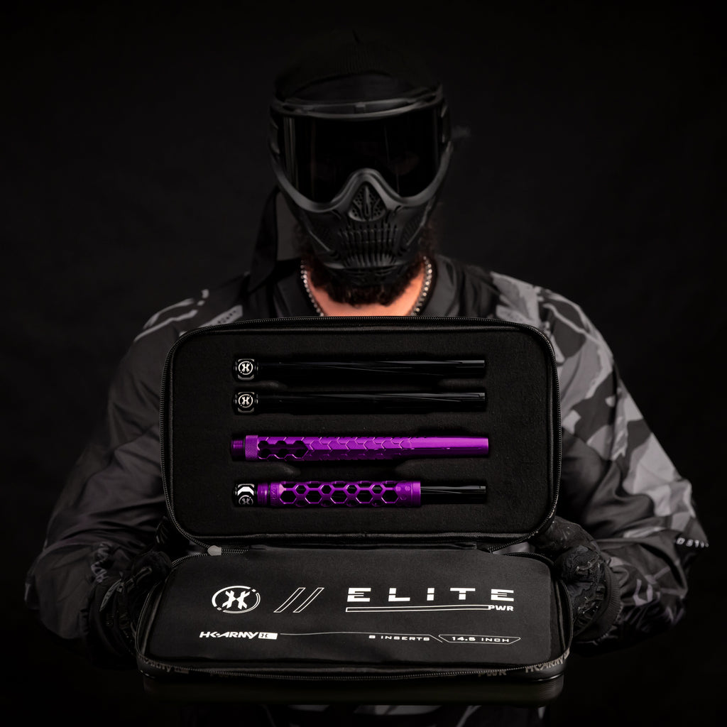 Hex PWR Barrel Kit - Purple - Black Inserts