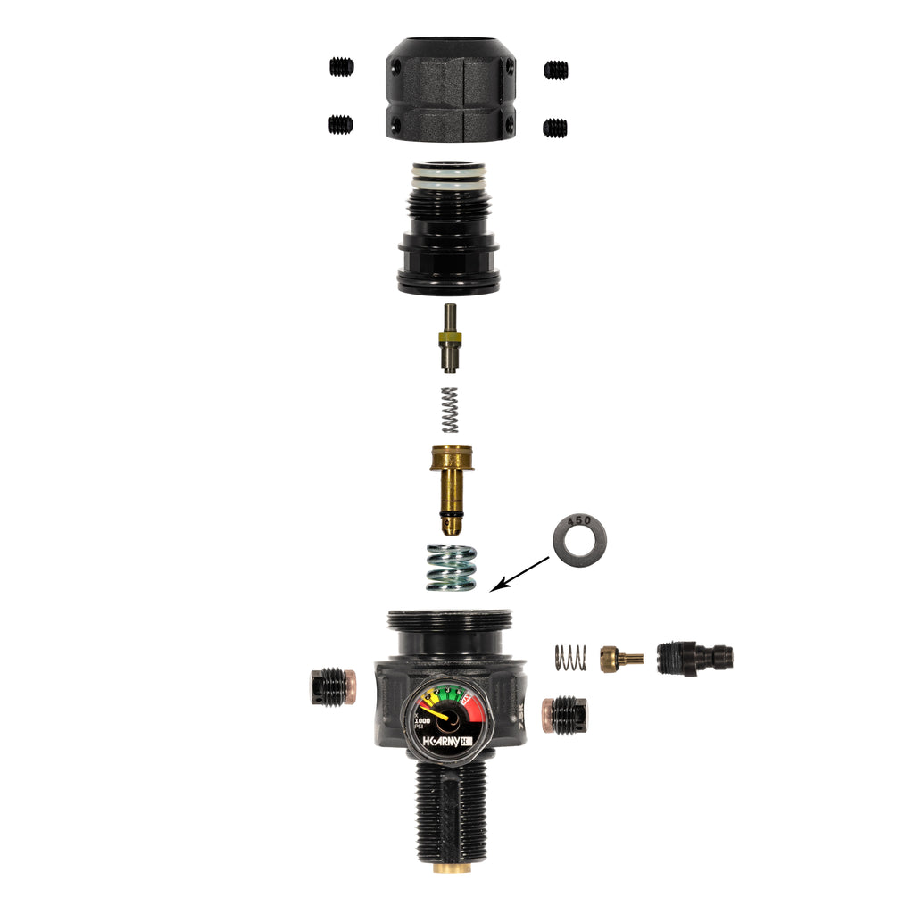 Alpha Air - 88ci/4500psi PRO Air System - DOOM Scorch