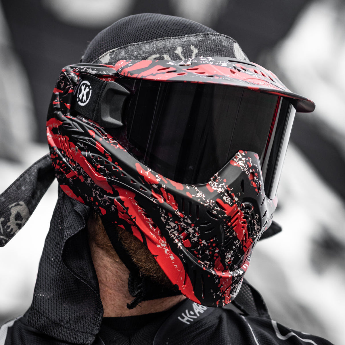 HSTL® Goggle - Fracture Black/Red