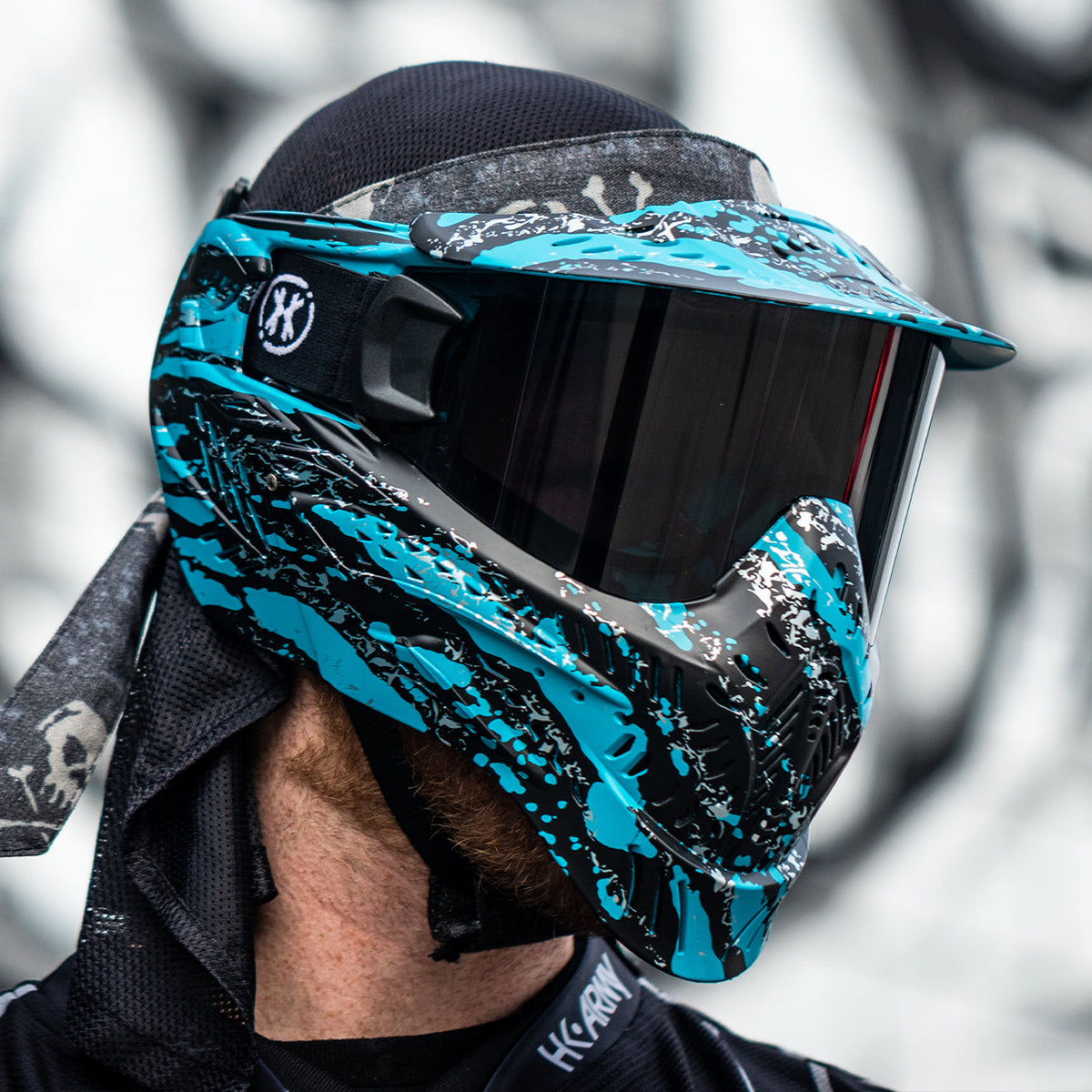 HSTL® Goggle - Fracture Black/Turquoise