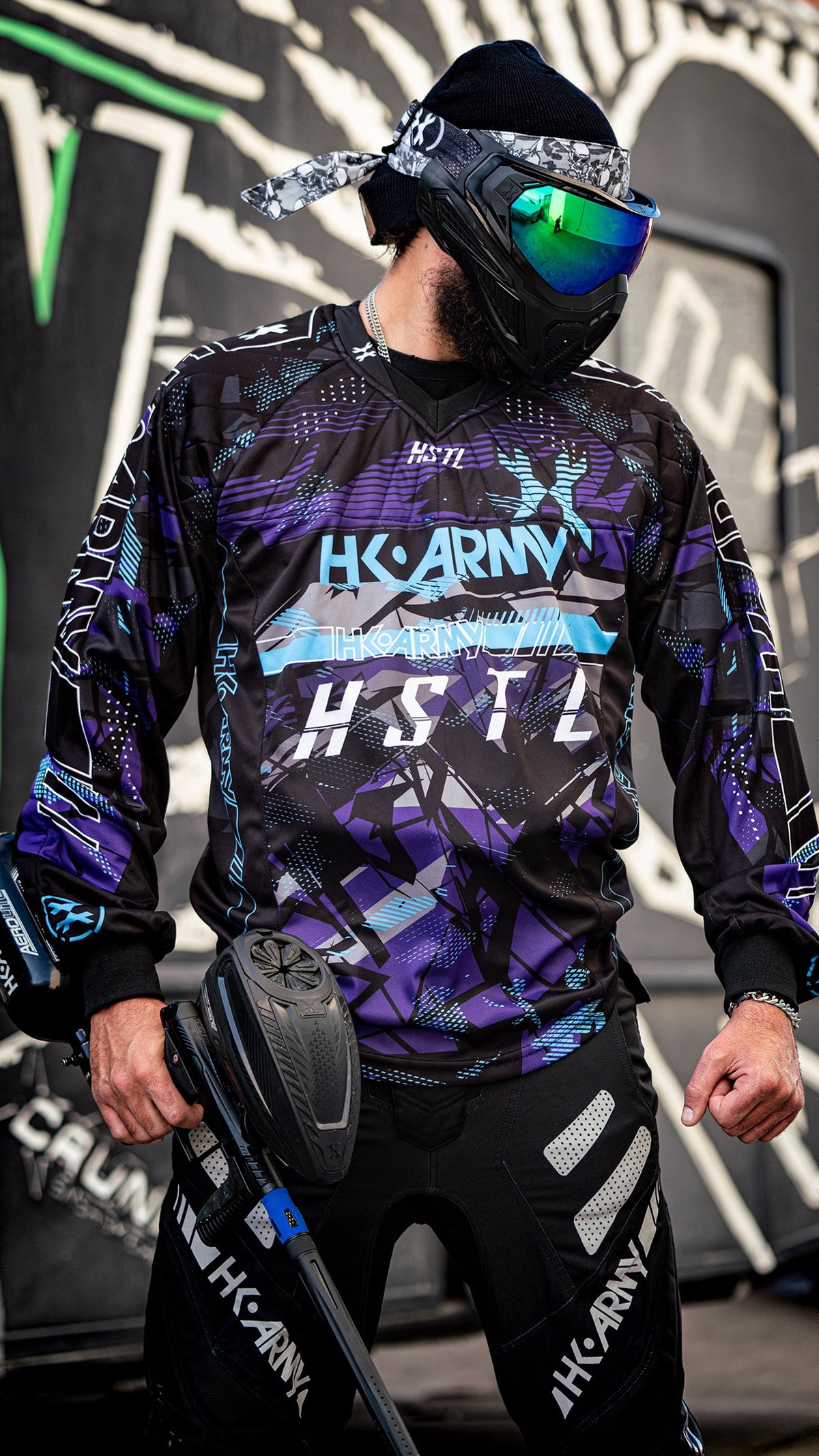 HSTL® Line Jersey - Arctic - Purple/Blue