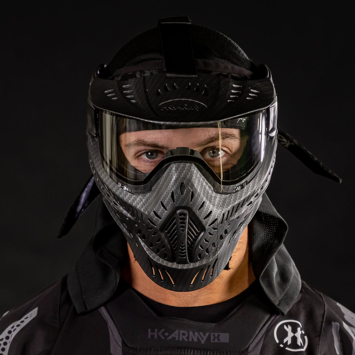 HSTL® Goggle - Carbon Fiber Black w/ Clear Thermal Lens
