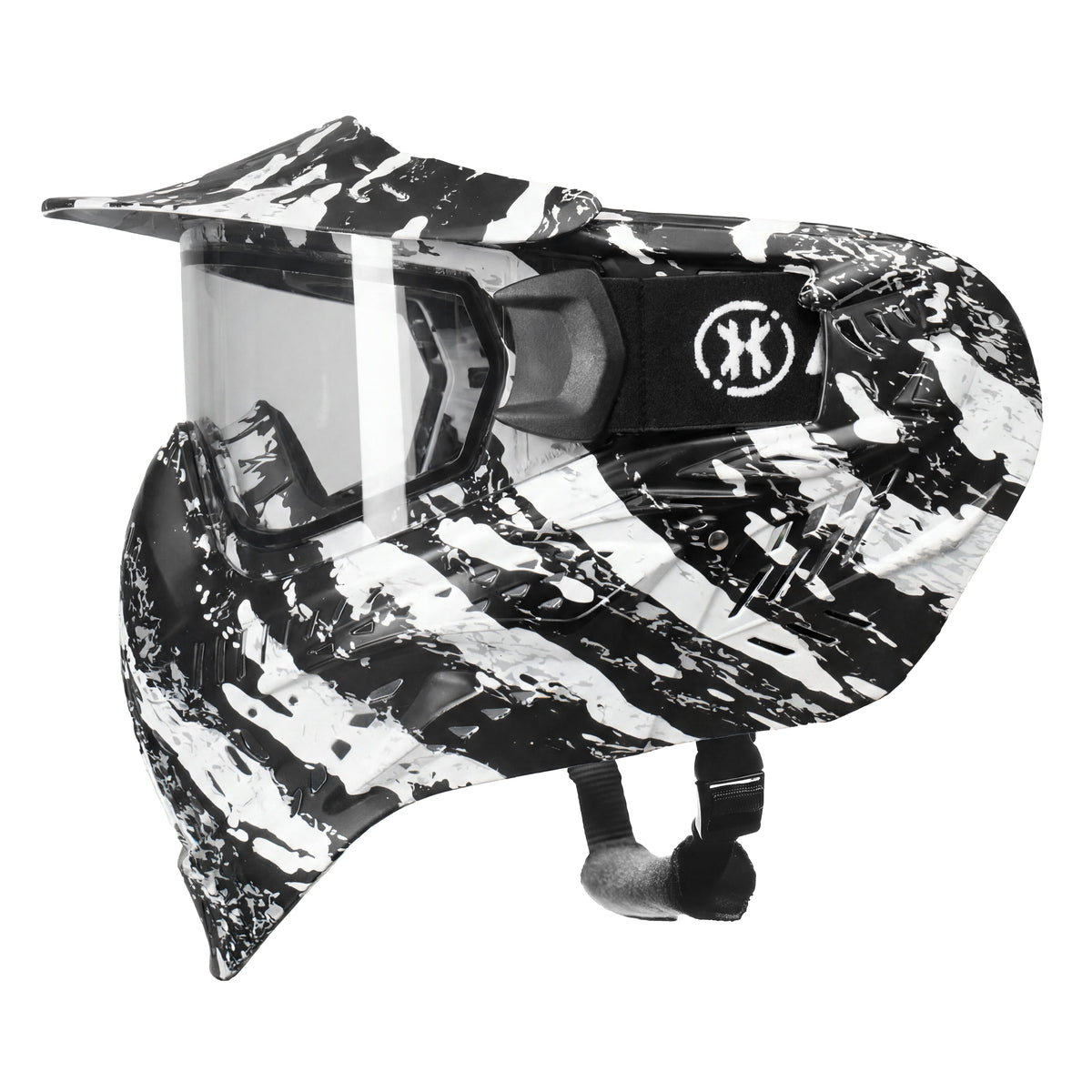 HSTL® Goggle - Fracture Black/White w/ Clear Thermal Lens