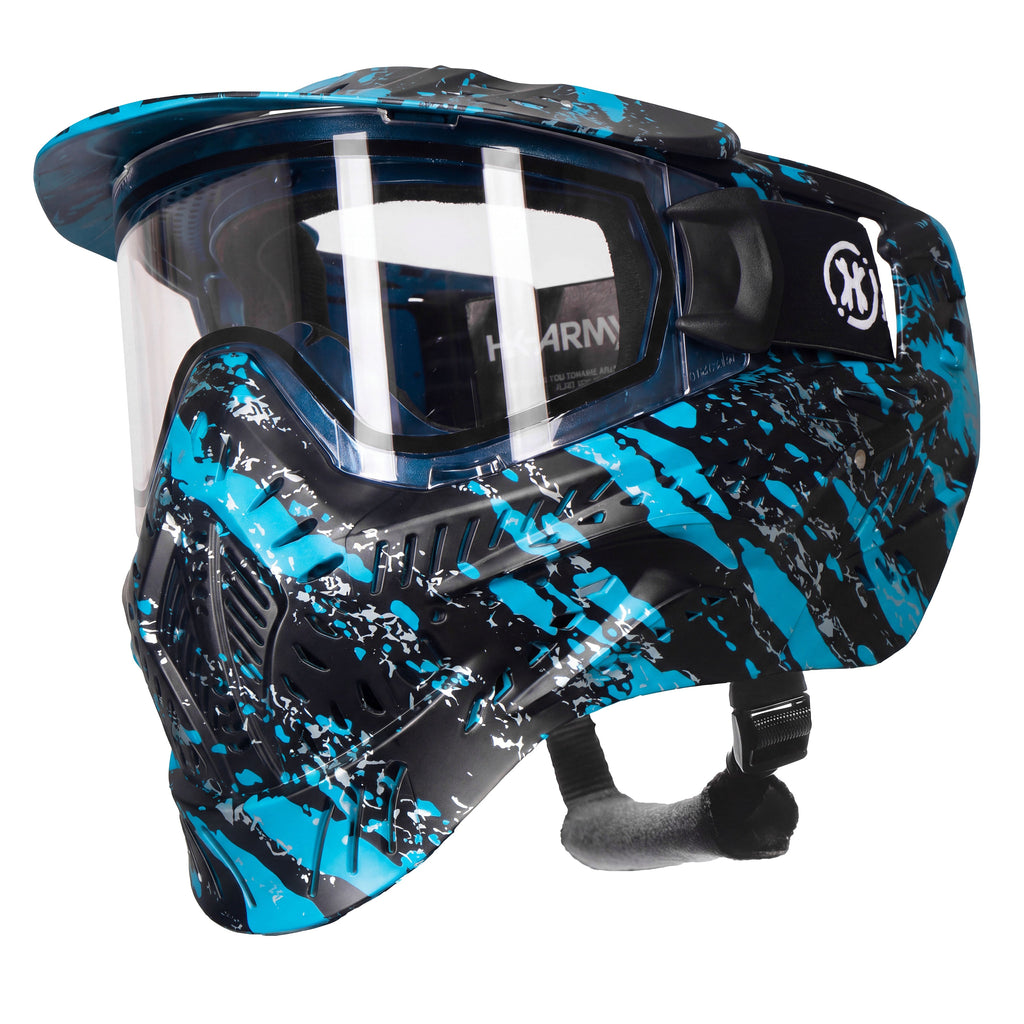 HSTL® Goggle - Fracture Black/Turquoise w/ Clear Thermal Lens