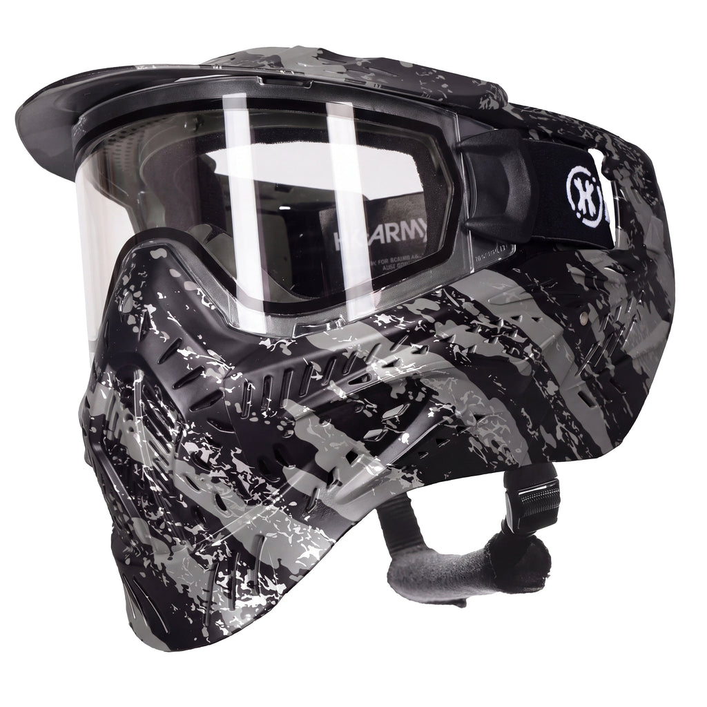 HSTL® Goggle - Fracture Black/Grey w/ Clear Thermal Lens