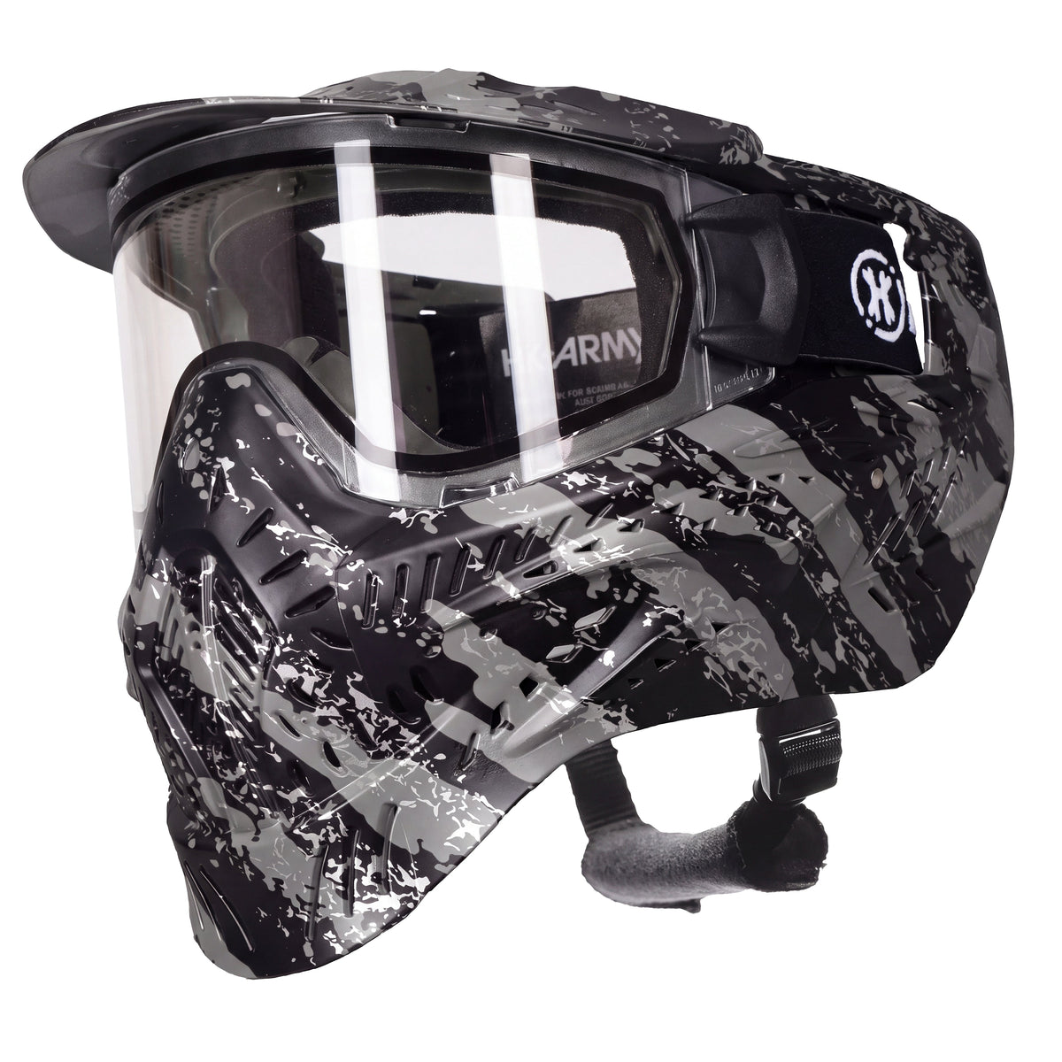 HSTL® Goggle - Fracture Black/Grey w/ Clear Thermal Lens