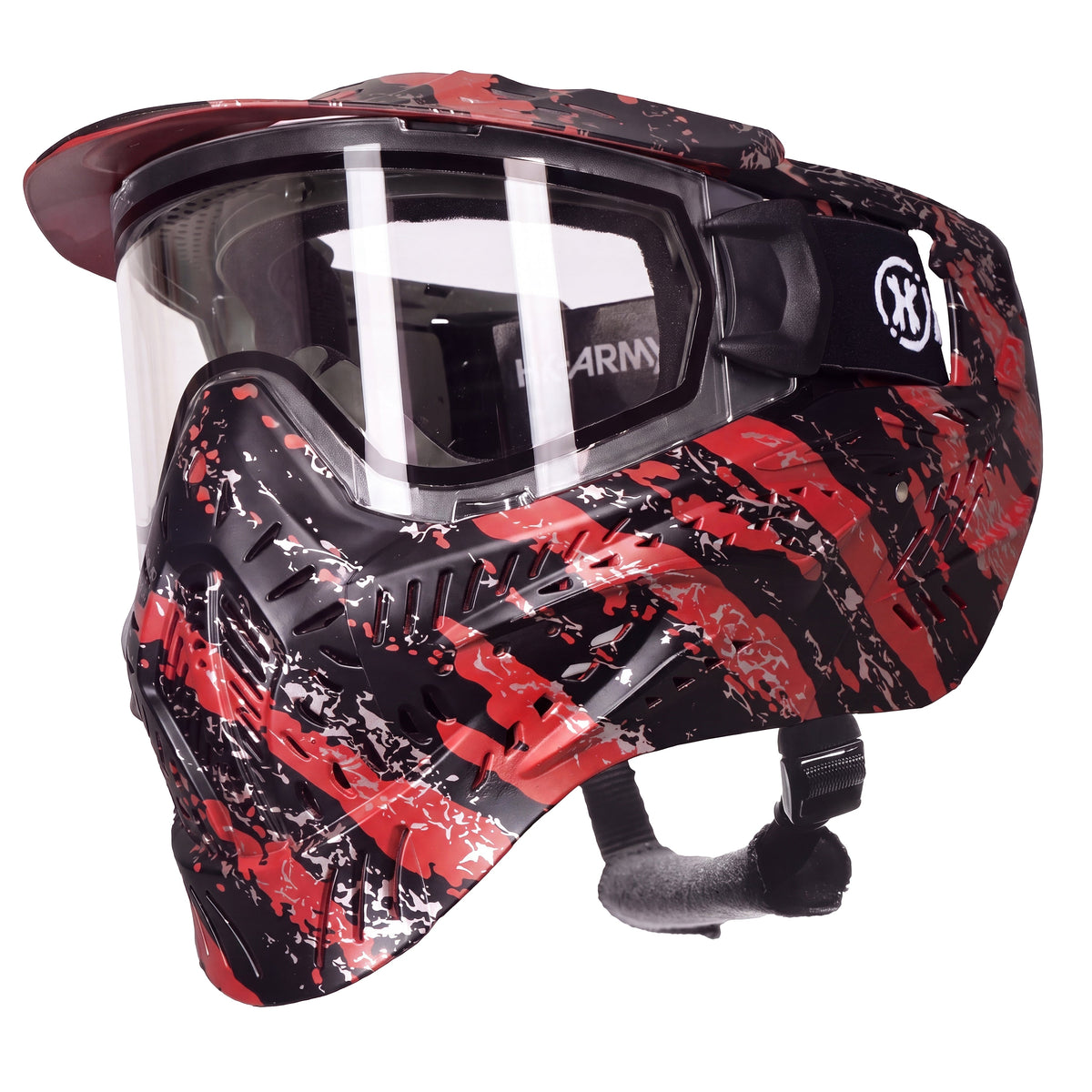 HSTL® Goggle - Fracture Black/Red w/ Clear Thermal Lens