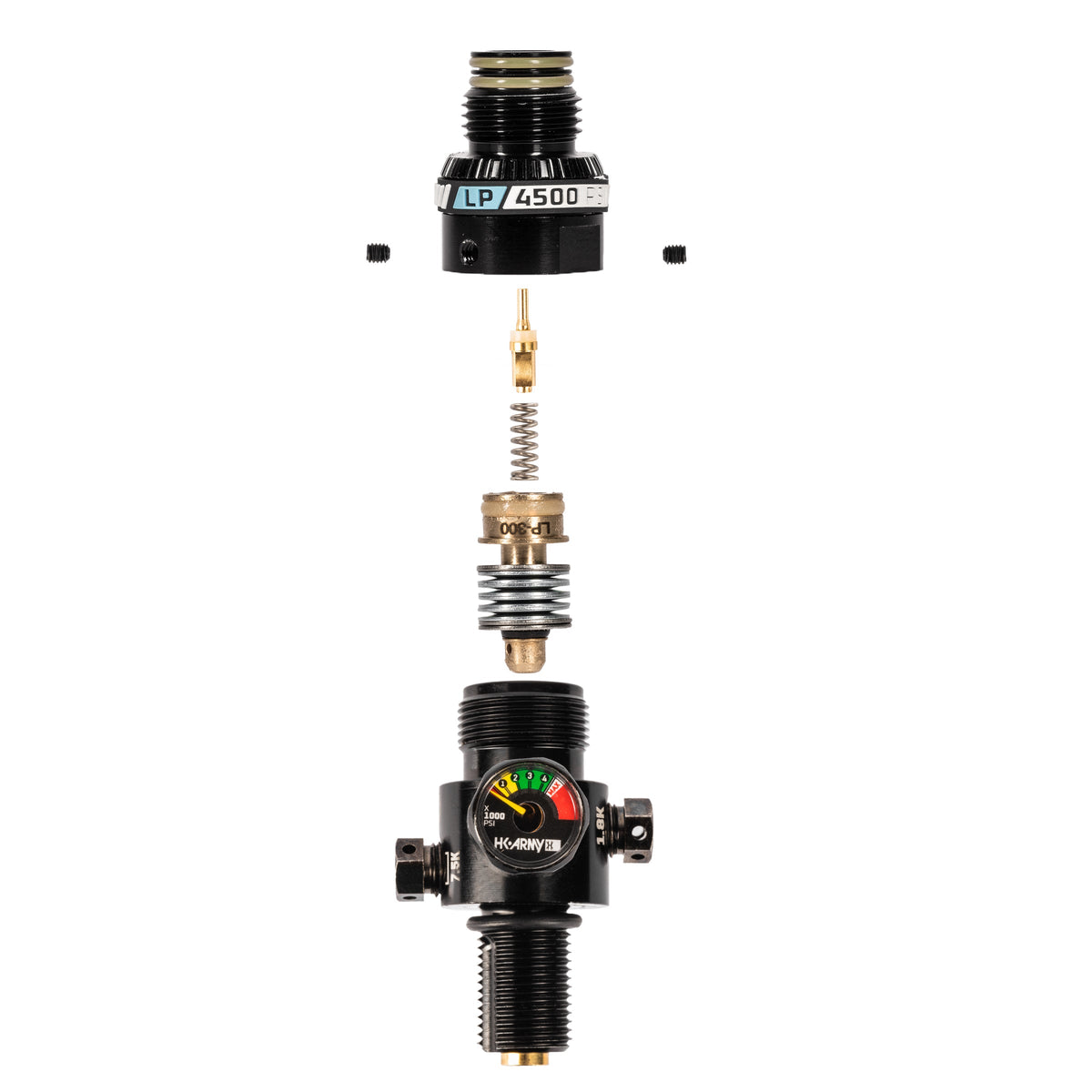Performance Series - LP3 Regulator 250psi - 300psi - Black