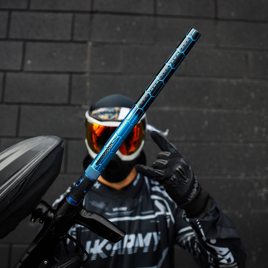 LAZR Elite Nexus Barrel Kit - 15" Blue/Black Colored Inserts - Cocker Threads