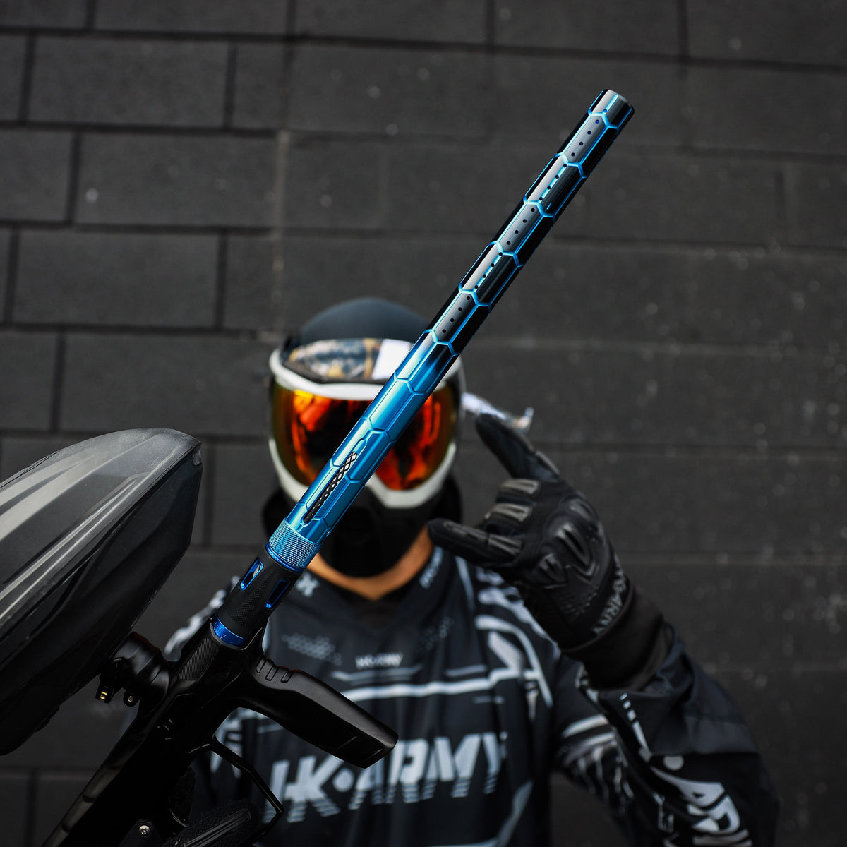 LAZR Elite Nexus Barrel Kit - 15" Blue/Black Colored Inserts - Cocker Threads