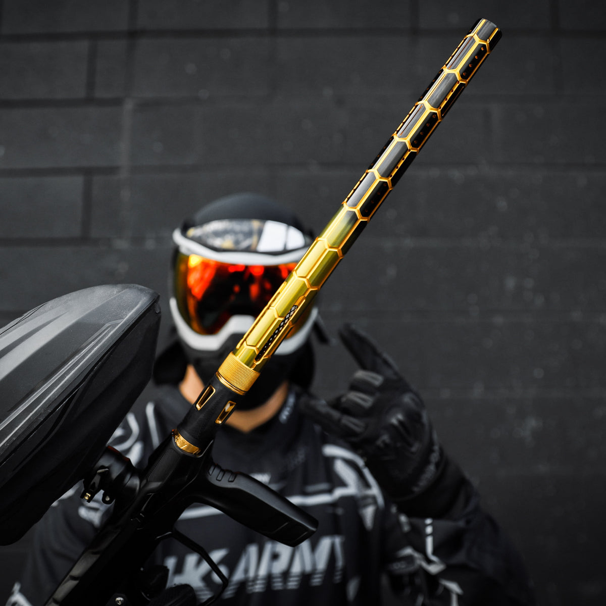 LAZR Elite Nexus Barrel Kit - 15" Gold/Black Colored Inserts - Cocker Threads