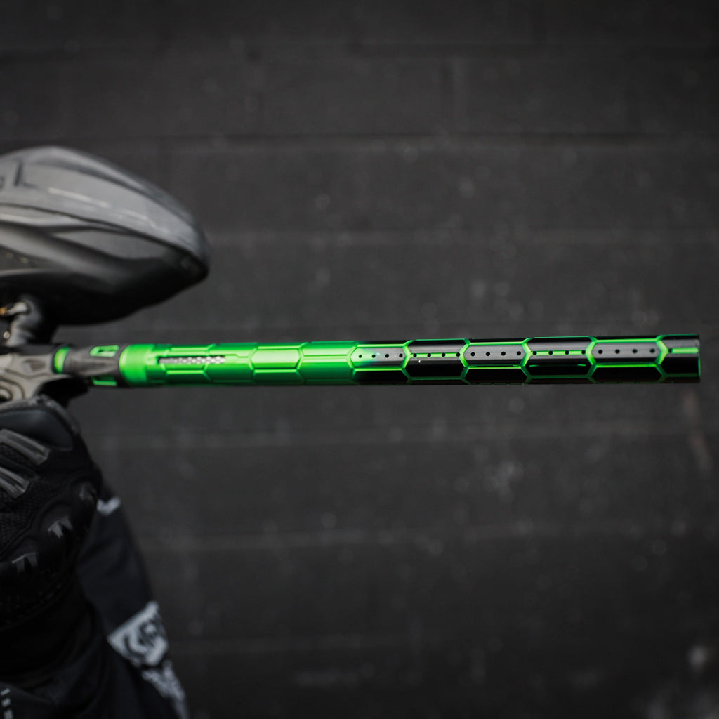 LAZR Elite Nexus Barrel Kit - 15" Green/Black Black Inserts - Cocker Threads