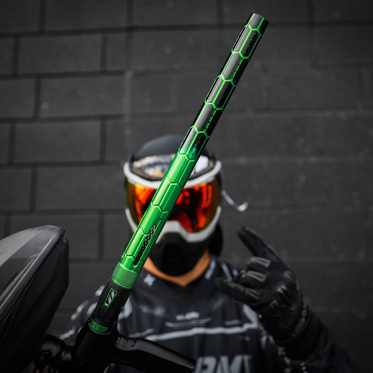 LAZR Elite Nexus Barrel Tip - Green/Black Fade