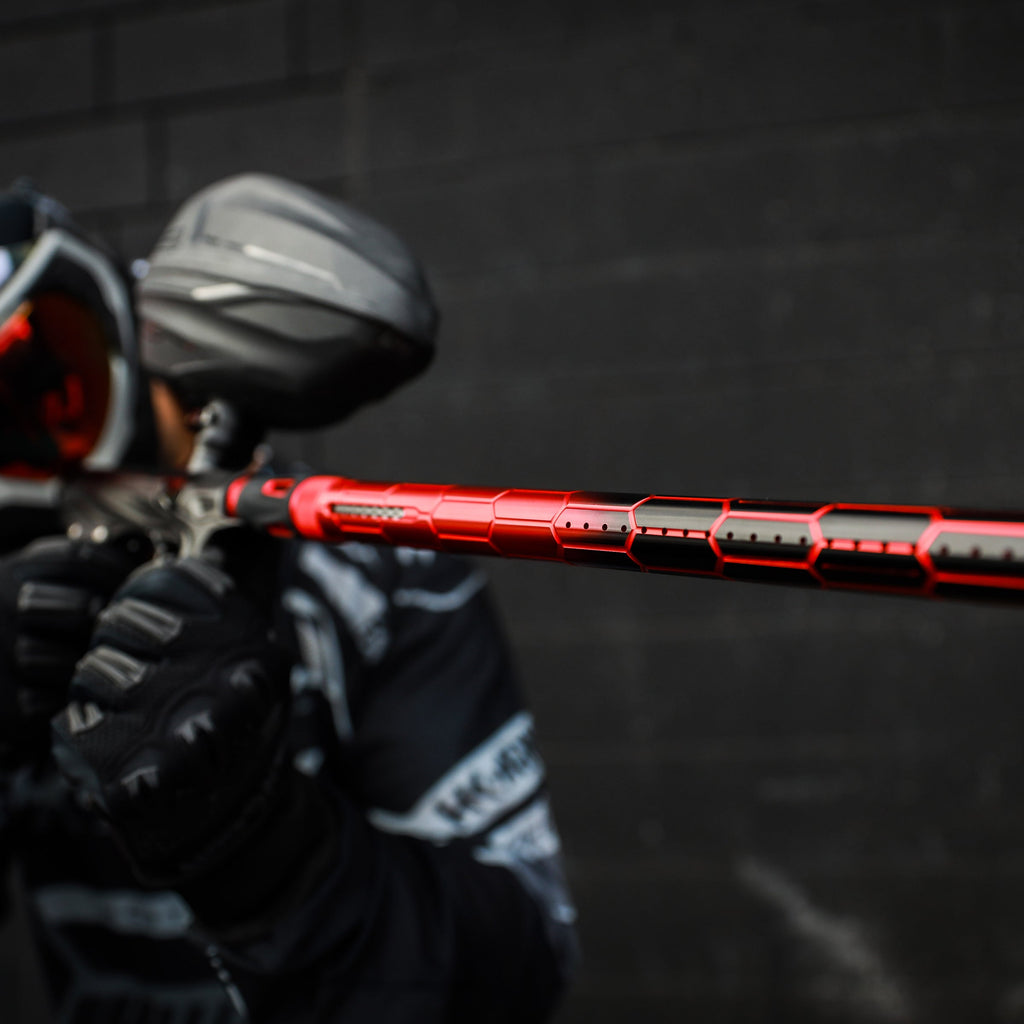 LAZR Elite Nexus Barrel Kit - 15" Red/Black Black Inserts - Cocker Threads
