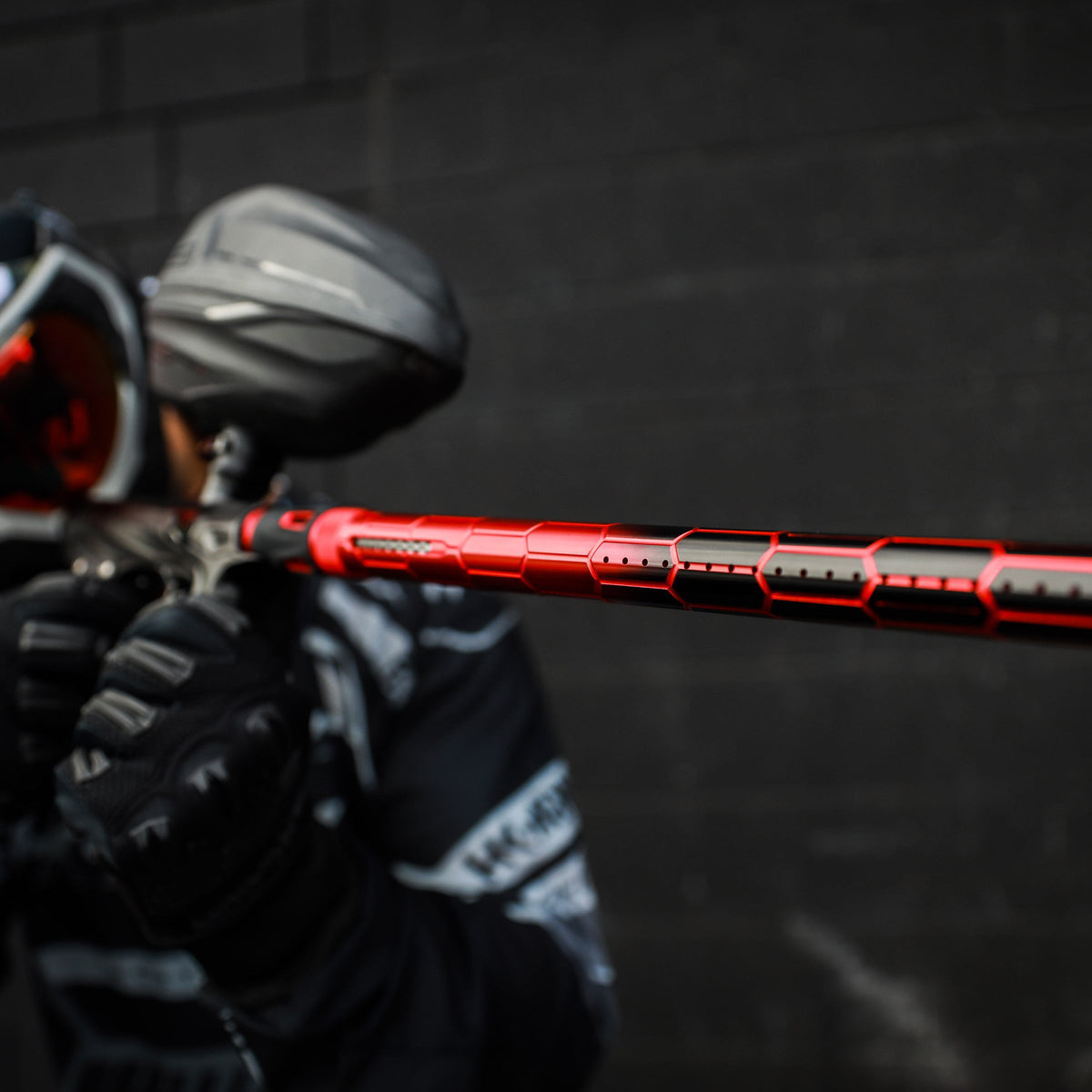 LAZR Elite Nexus Barrel Kit - 15" Red/Black Colored Inserts - Cocker Threads