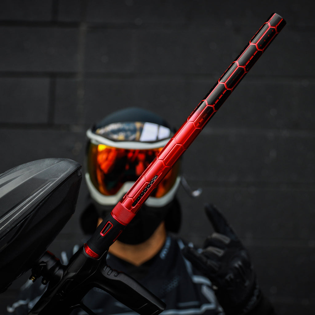 LAZR Elite Nexus Barrel Kit - 15" Red/Black Colored Inserts - Cocker Threads