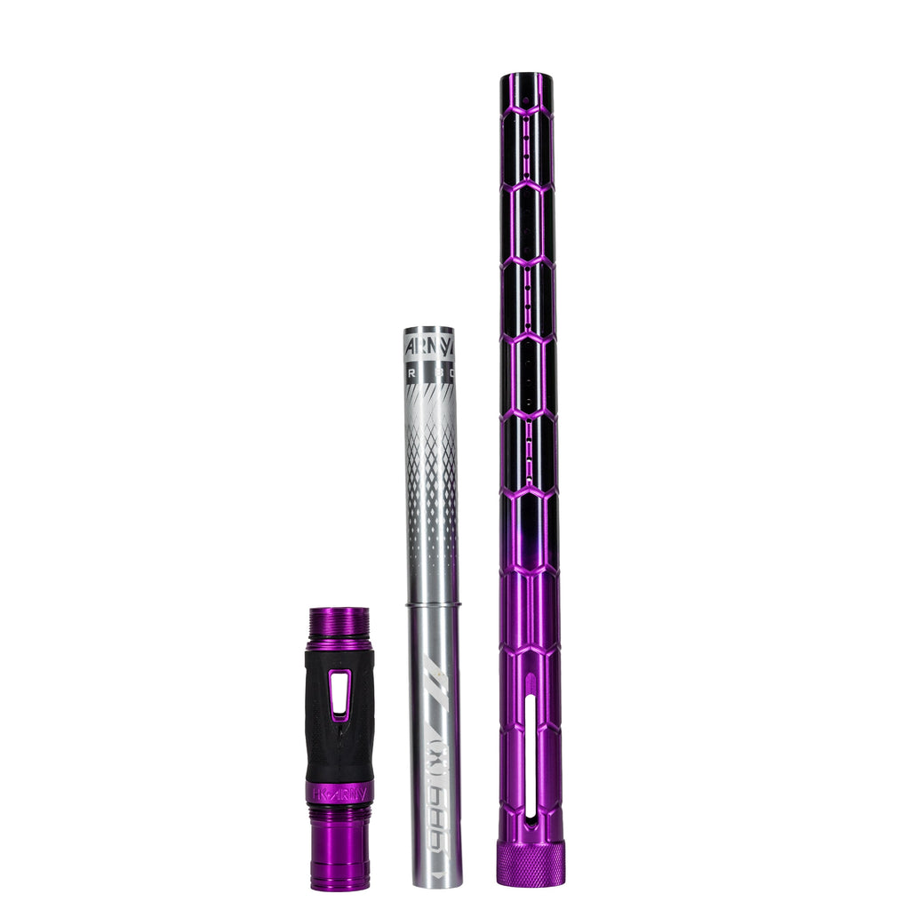 LAZR Elite Nexus Barrel Kit - 15" Purple/Black Colored Inserts - Cocker Threads