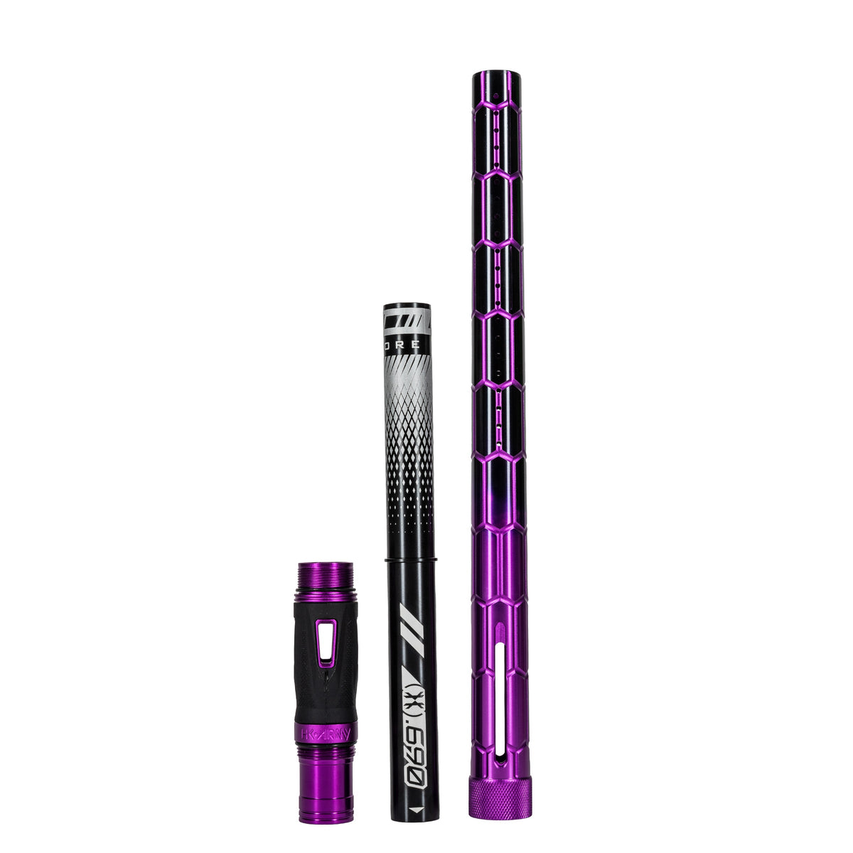 LAZR Elite Nexus Barrel Kit - 15" Purple/Black Black Inserts - Cocker Threads