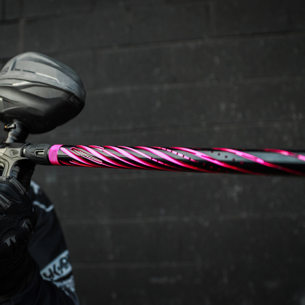 LAZR Elite Orbit Barrel Kit - 15" Dust Pink/Black Inserts - Cocker Threads