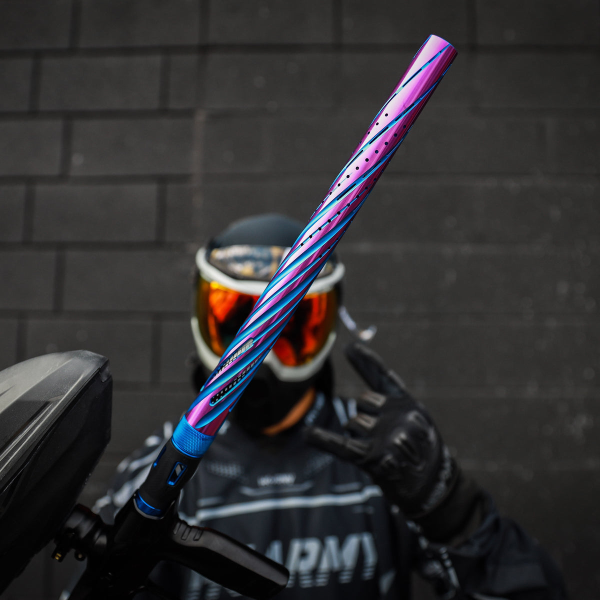 LAZR Elite Orbit Barrel Tip - Dust Blue/Purple