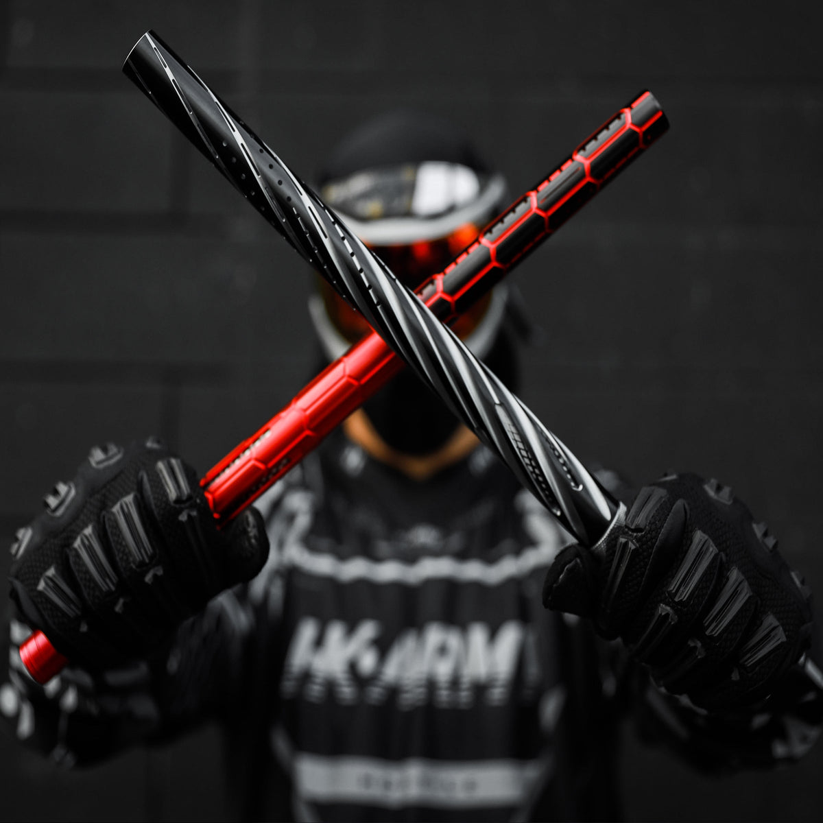 LAZR Elite Orbit Barrel Kit - 15" Dust Pewter/Black Inserts - Cocker Threads