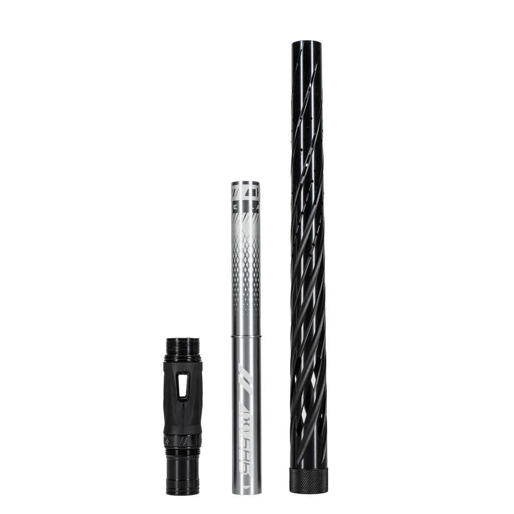 LAZR Elite Orbit Barrel Kit - 15" Dust Black/Black Inserts - Cocker Threads