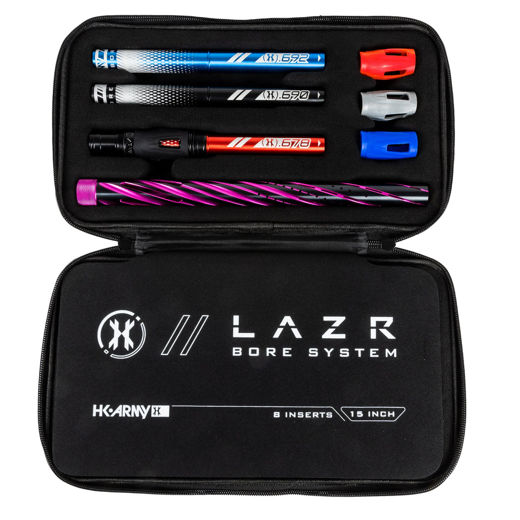 LAZR Elite Orbit Barrel Kit - 15" Dust Pink/Colored Inserts - Cocker Threads