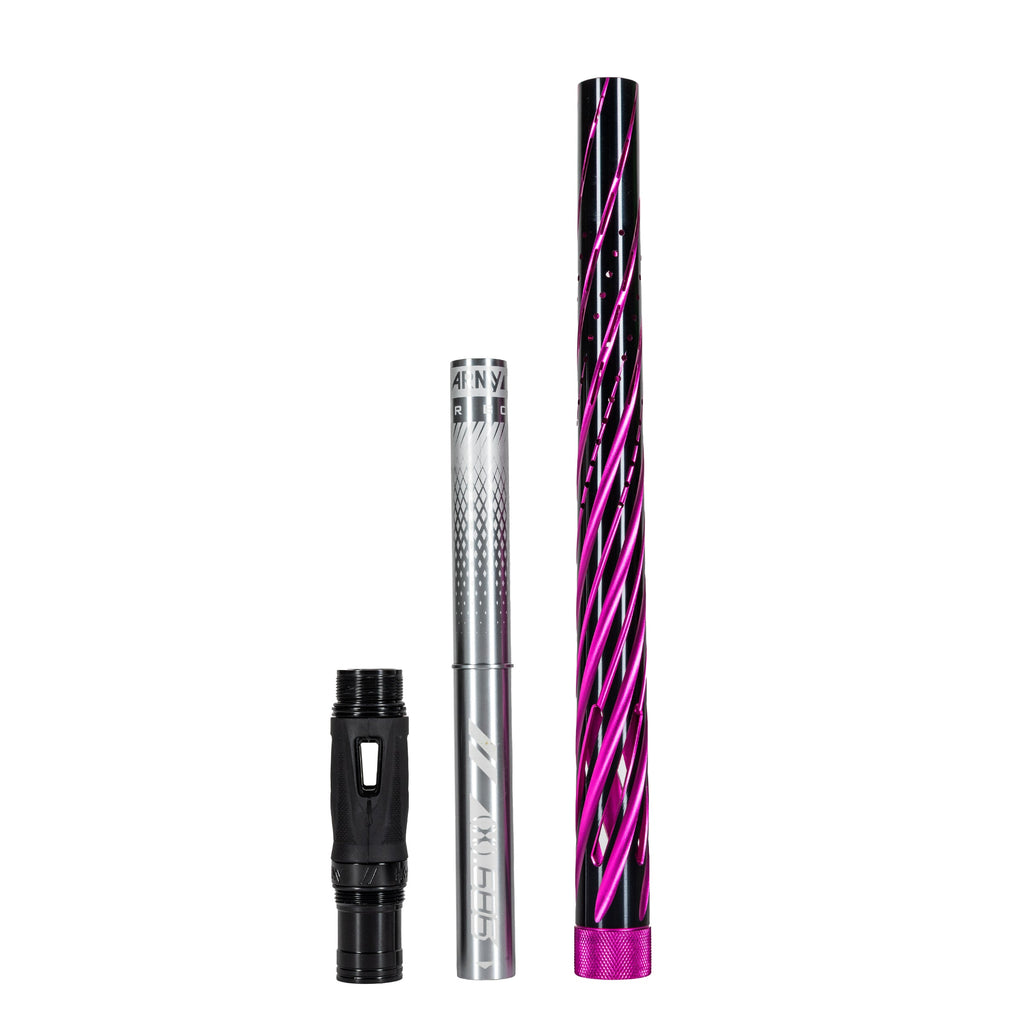 LAZR Elite Orbit Barrel Kit - 15" Dust Pink/Colored Inserts - Cocker Threads