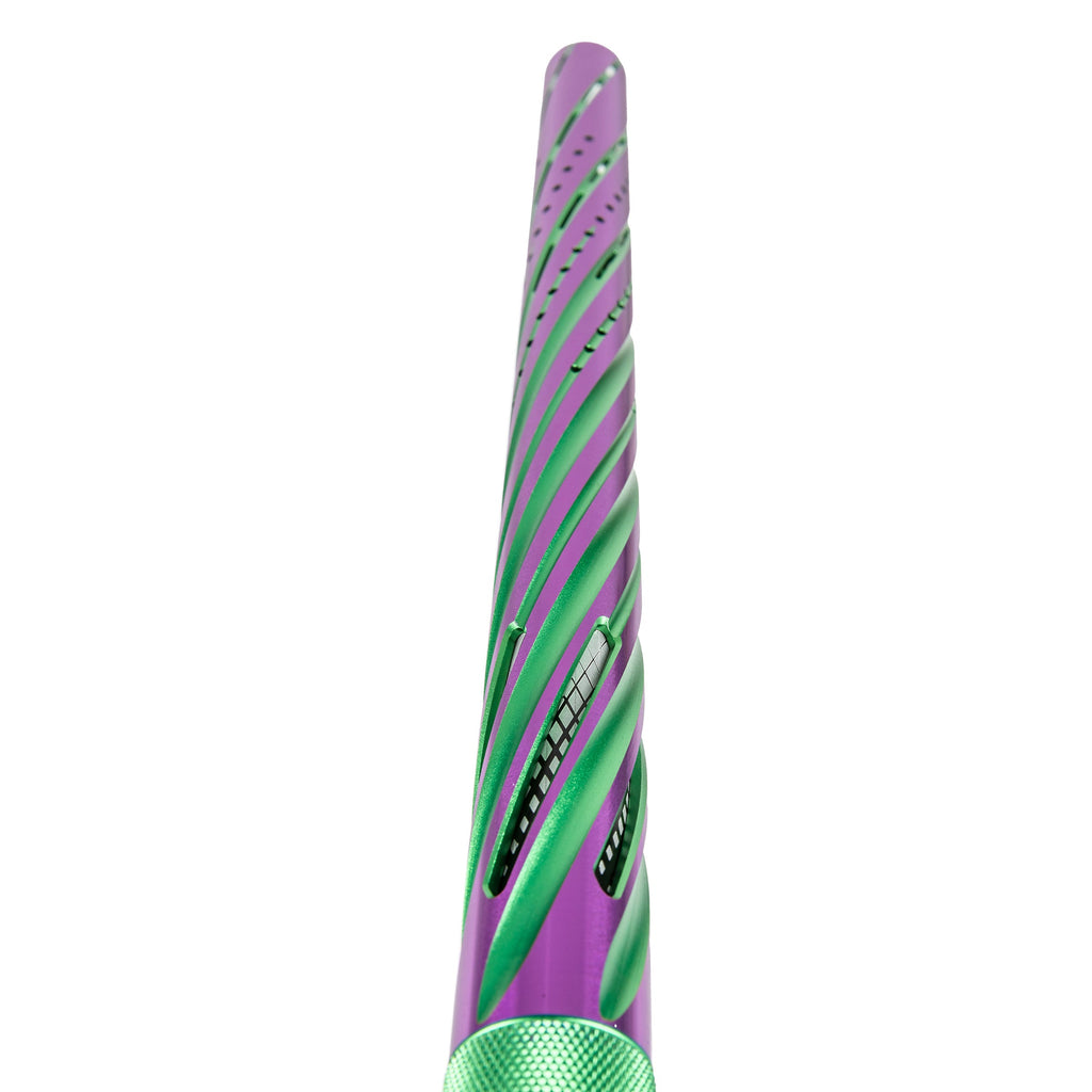 LAZR Elite Orbit Barrel Tip - Dust Green/Purple