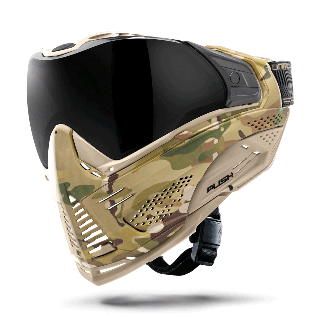Unite Goggle Mk II - Combat (Camo/Tan) - Smoke Lens