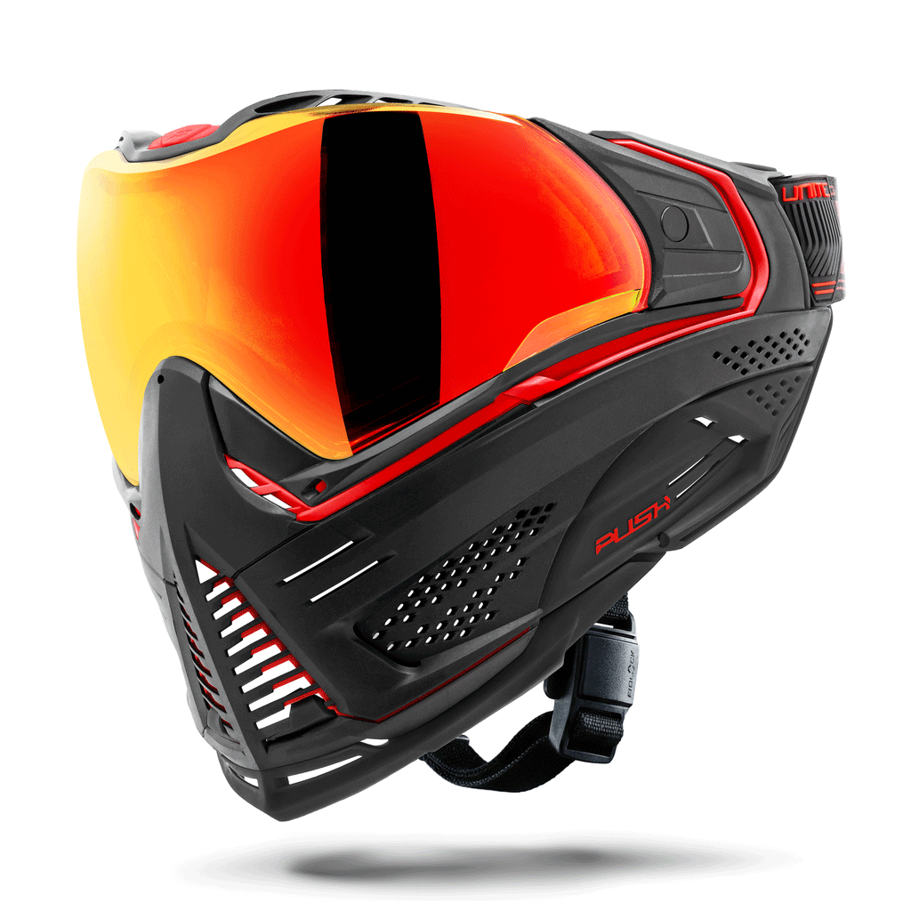 Unite Goggle Mk II - Legion (Black/Red) - Red Lens