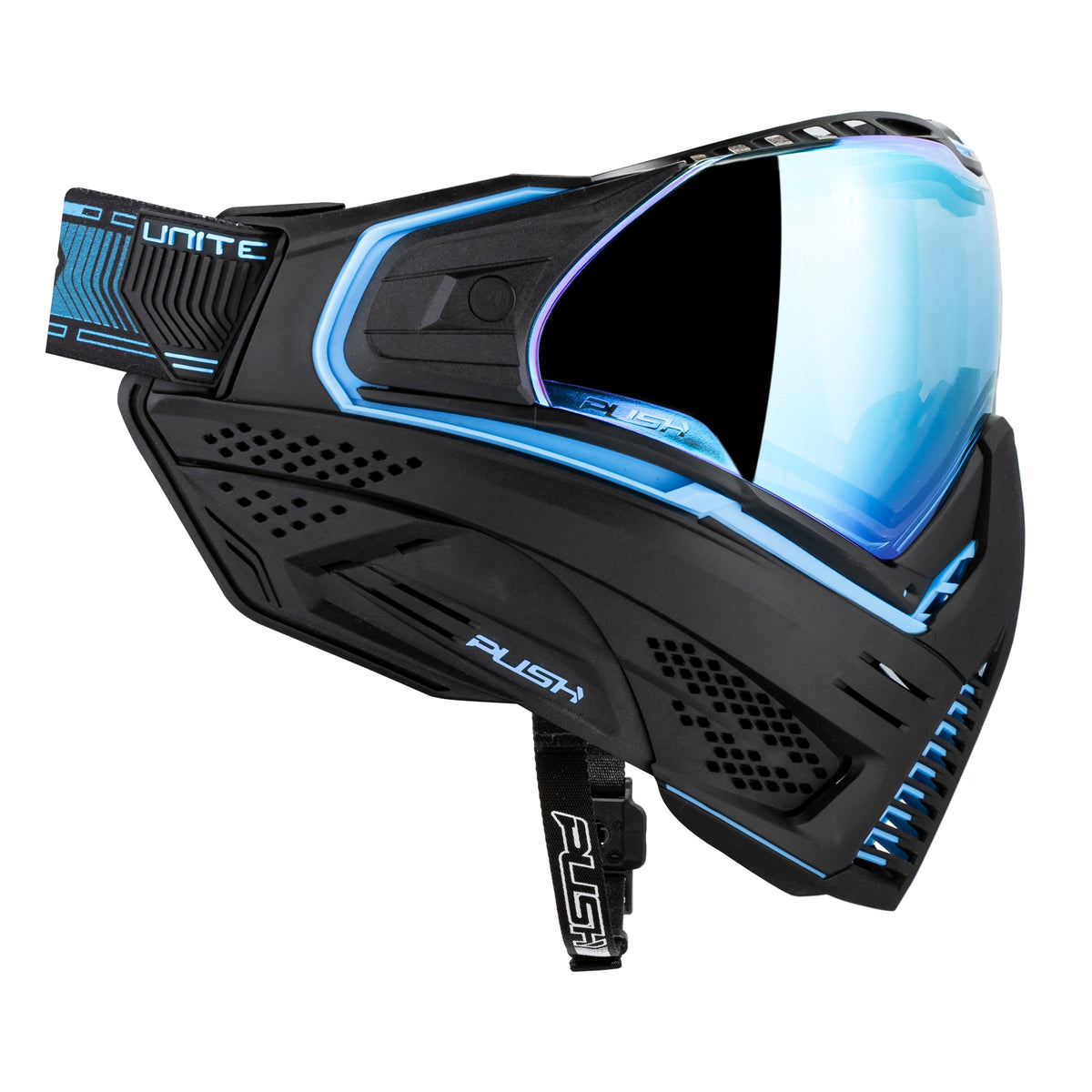 Unite Goggle Mk II - Vortex (Black/Blue) - Blue Lens
