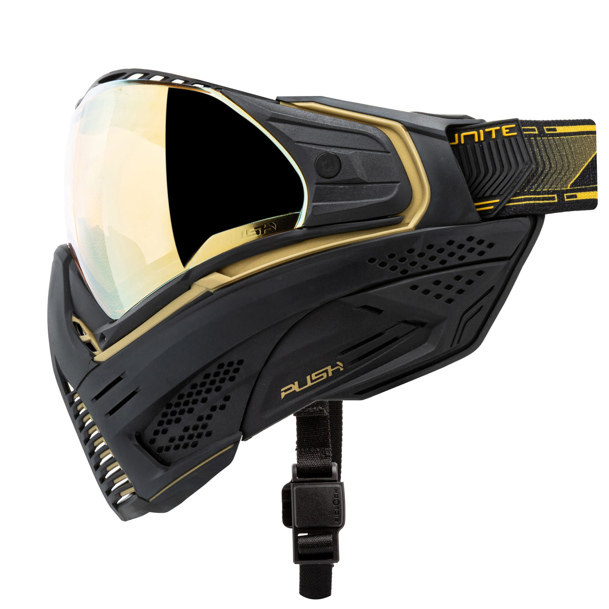 Unite Goggle Mk II - Sentinel (Black/Gold) - Gold Lens
