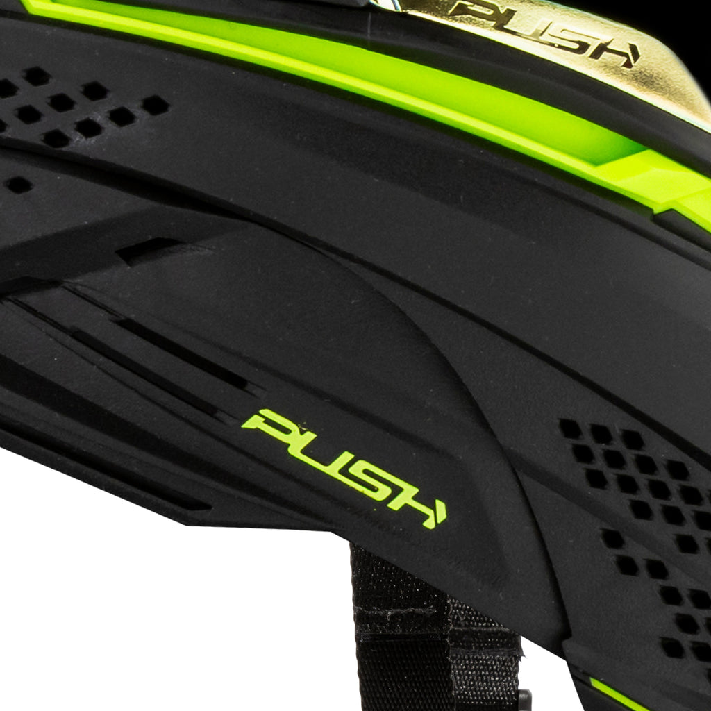 Unite Goggle Mk II - Reactor (Black/Green) - Gold Lens