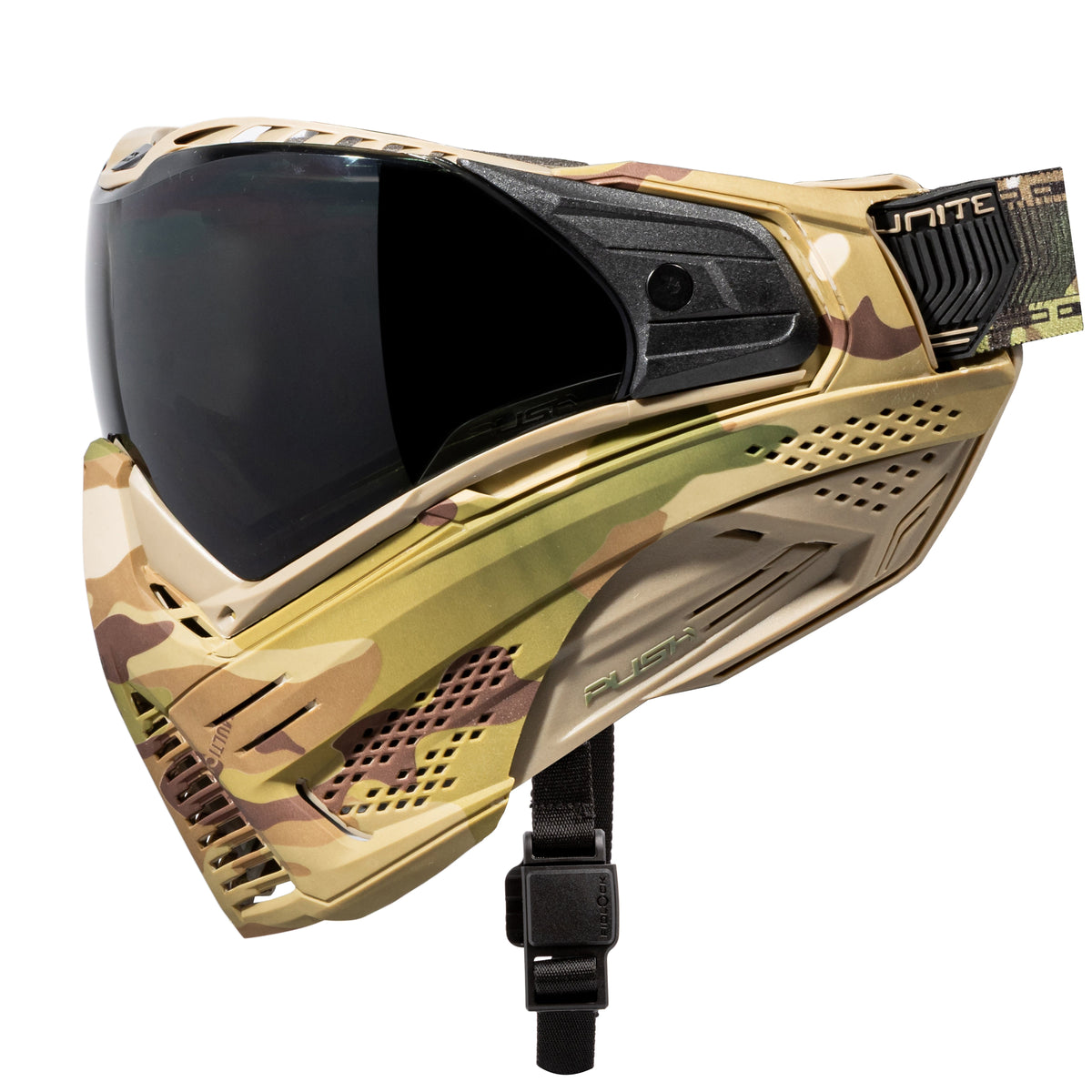 Unite Goggle Mk II - Combat (Camo/Tan) - Smoke Lens