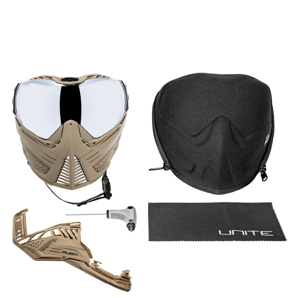 Unite Goggle Mk II  - Outlaw (Tan/Tan) - Silver Lens