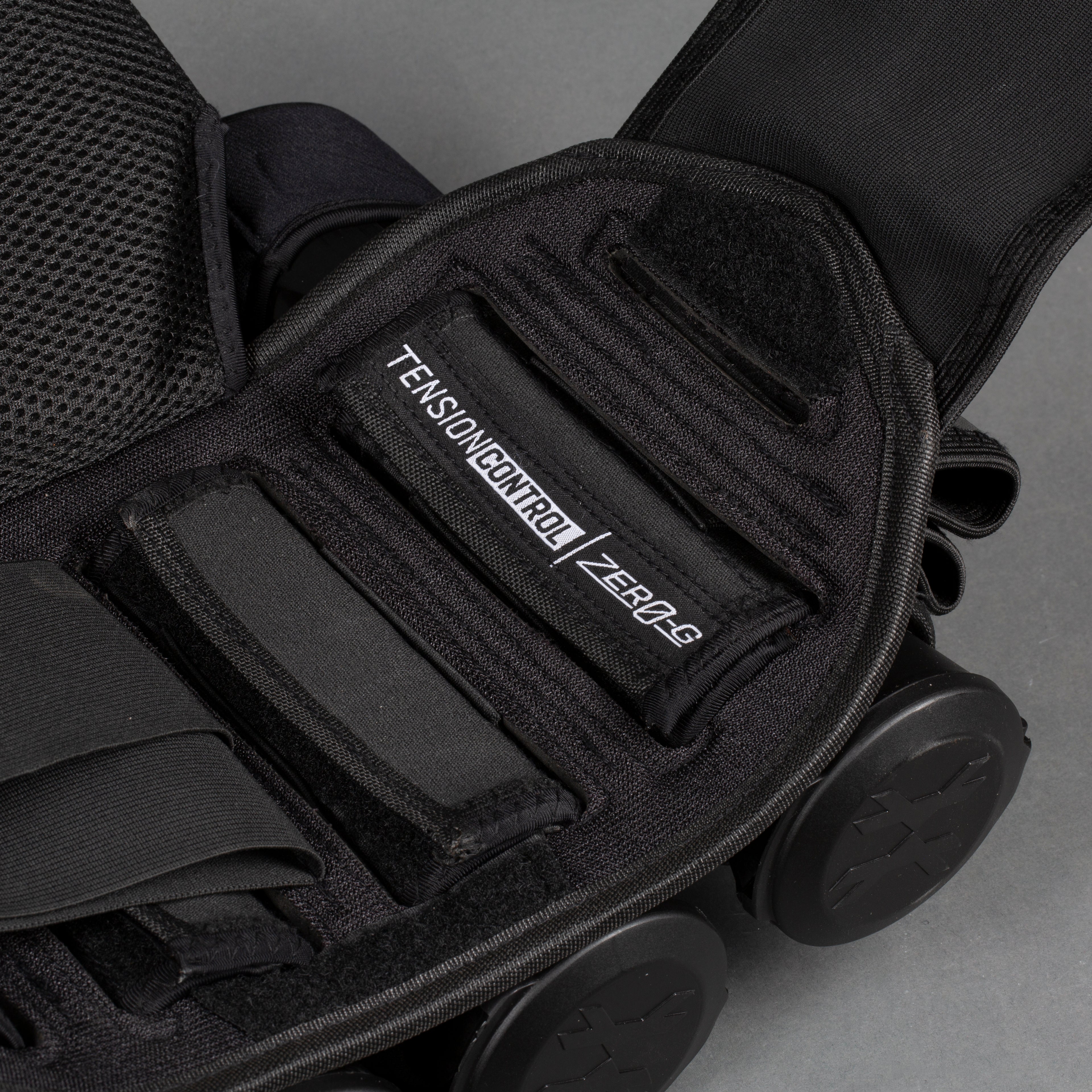 Zero G 2.0 Harness - Black/Red - 4+3+4