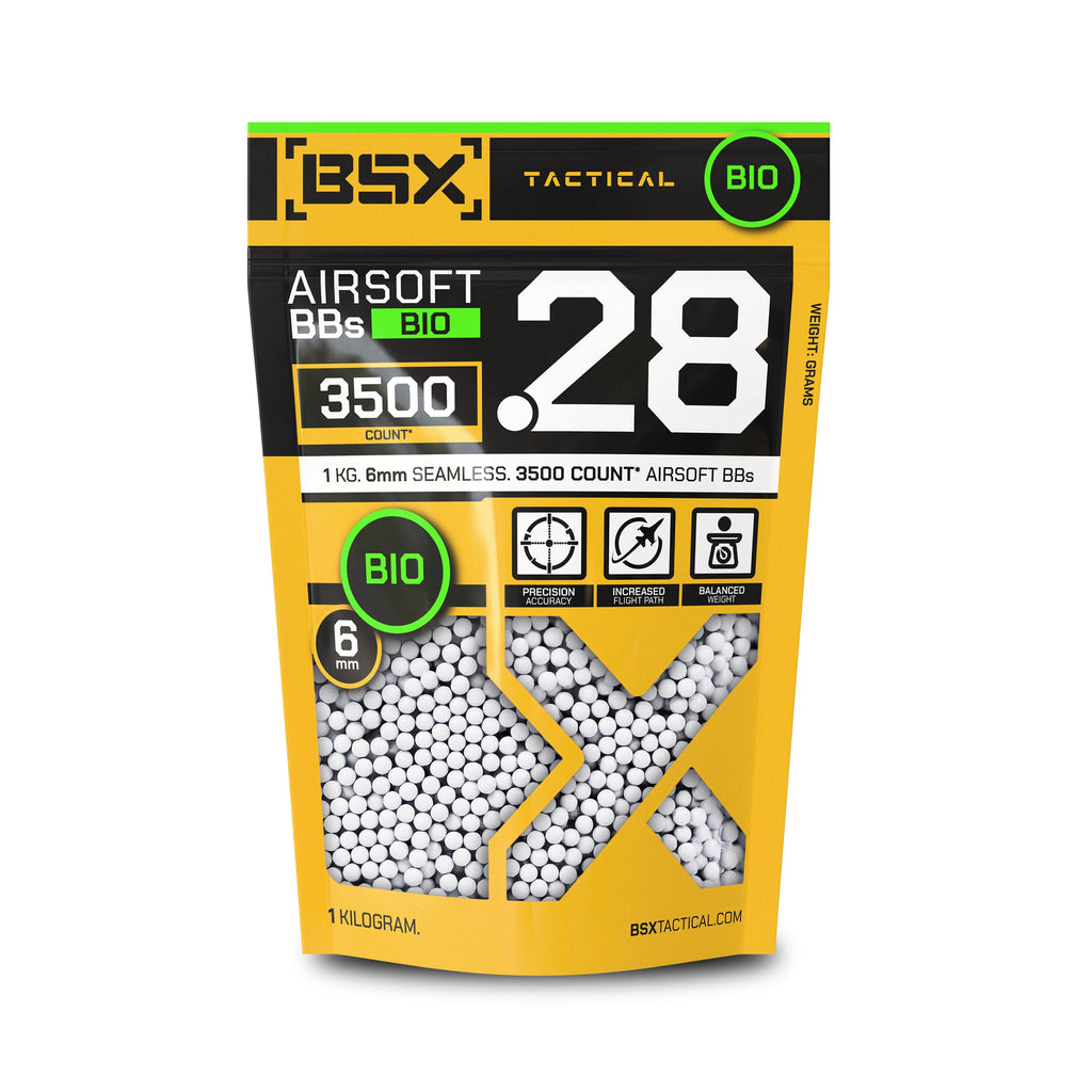 BSX BBs Bio 0.28g - 3,500ct - White