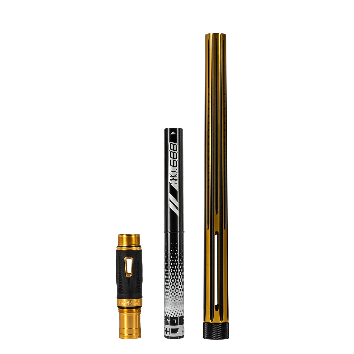 LAZR Elite Nova Barrel Kit - 15" Gold/Black - Black Inserts - Cocker Threads