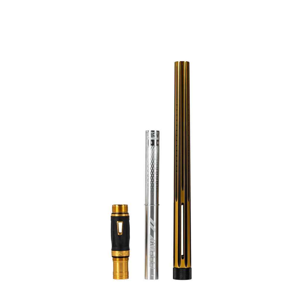 LAZR Elite Nova Barrel Kit - 15" Gold/Black - Colored Inserts - Cocker Threads