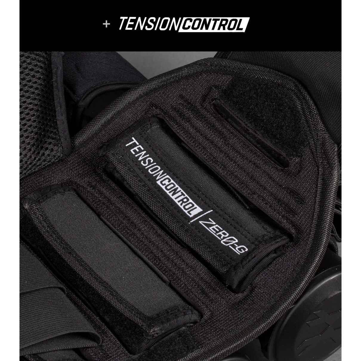 Zero G 2.0 Harness - Black/Red - 5+4+4