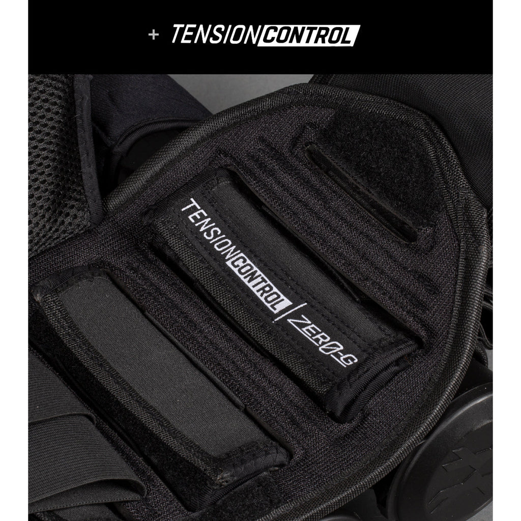 Zero G 2.0 Harness - Black/Grey - 4+3+4