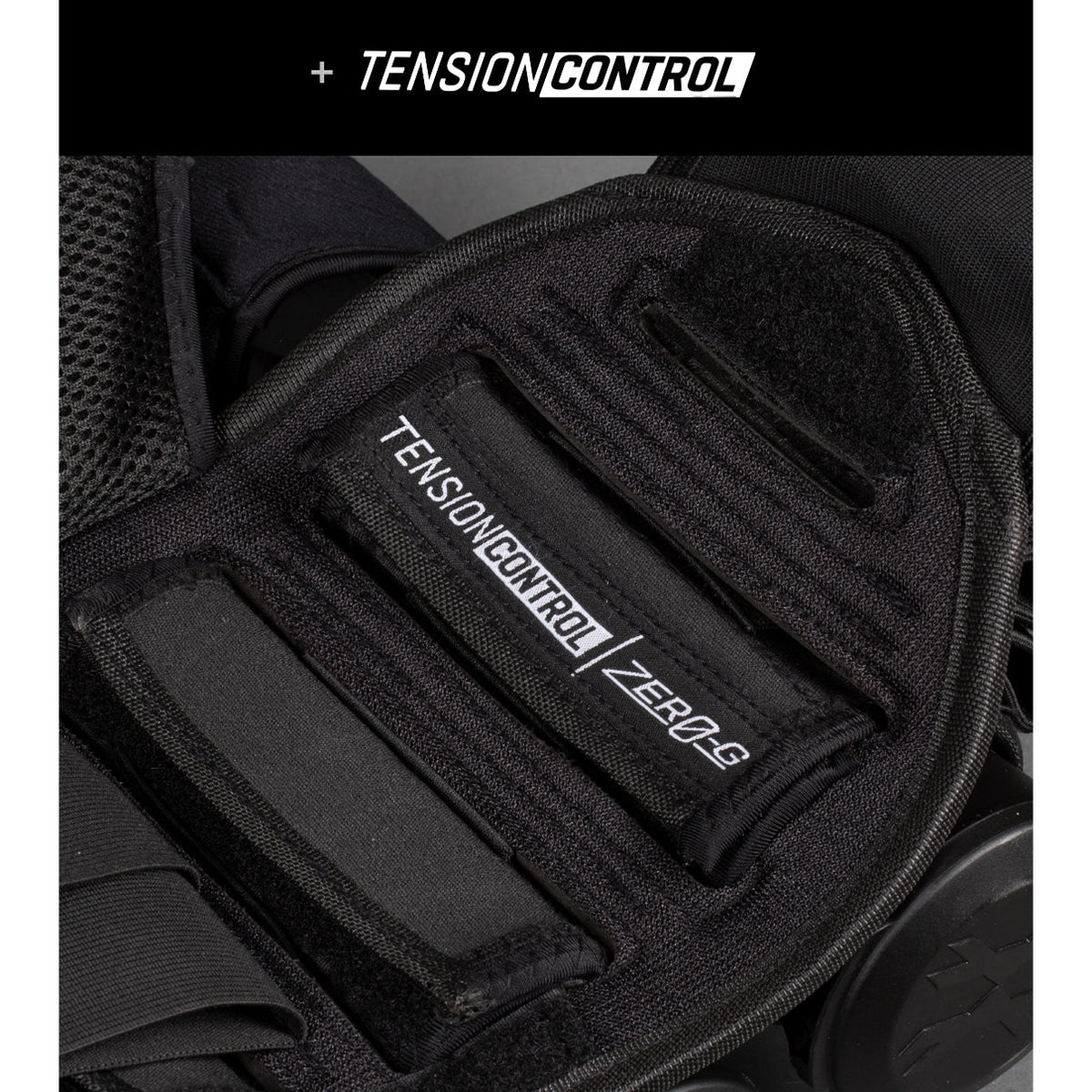 Zero G 2.0 Harness - Black/Red - 3+2+4