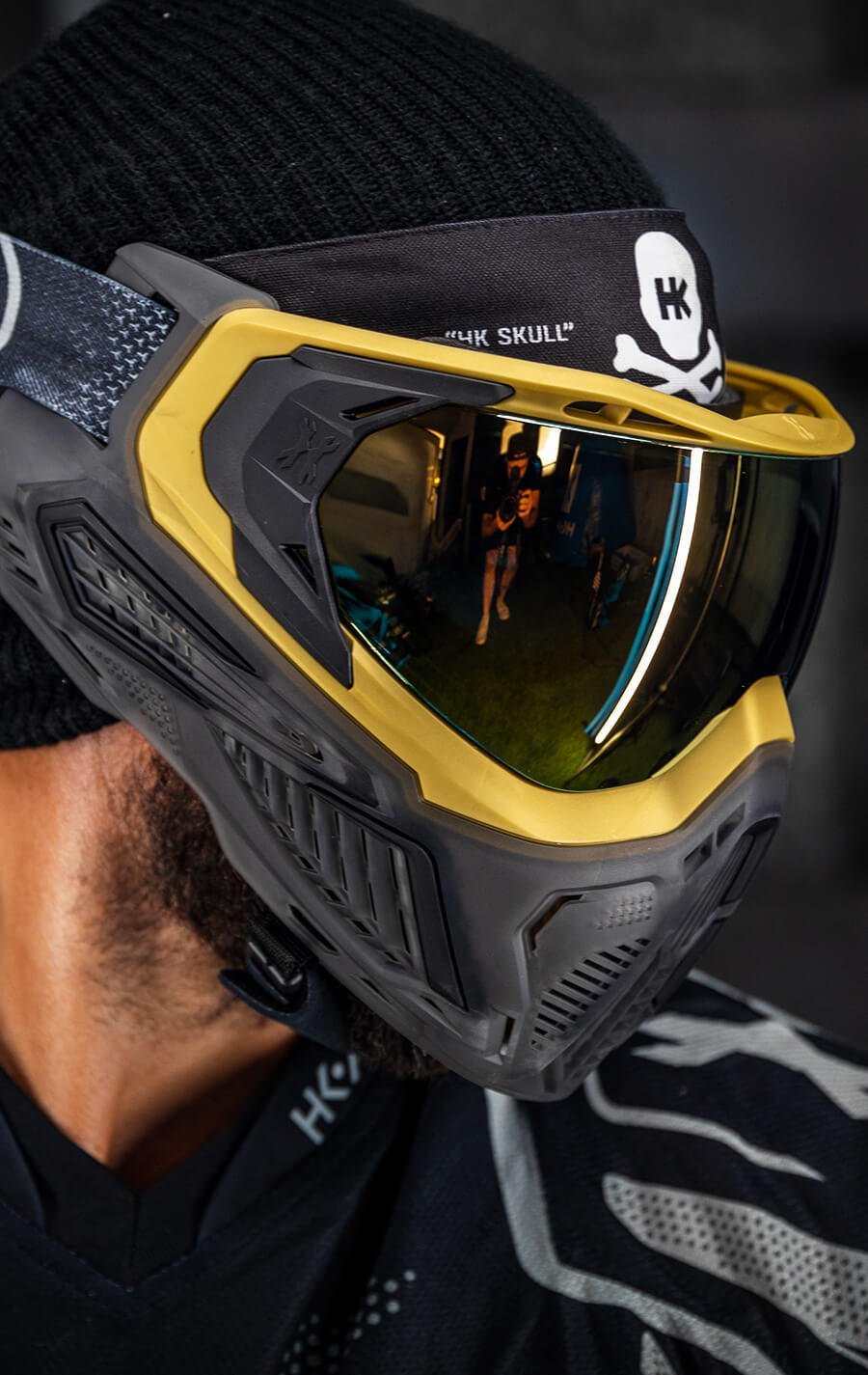 SLR Goggle - Alloy (Gold/Black/Smoke) Gold Lens