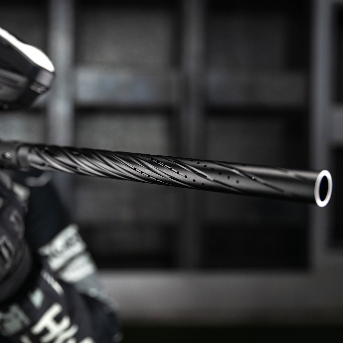 LAZR Elite Orbit Barrel Tip - Dust Black/Black