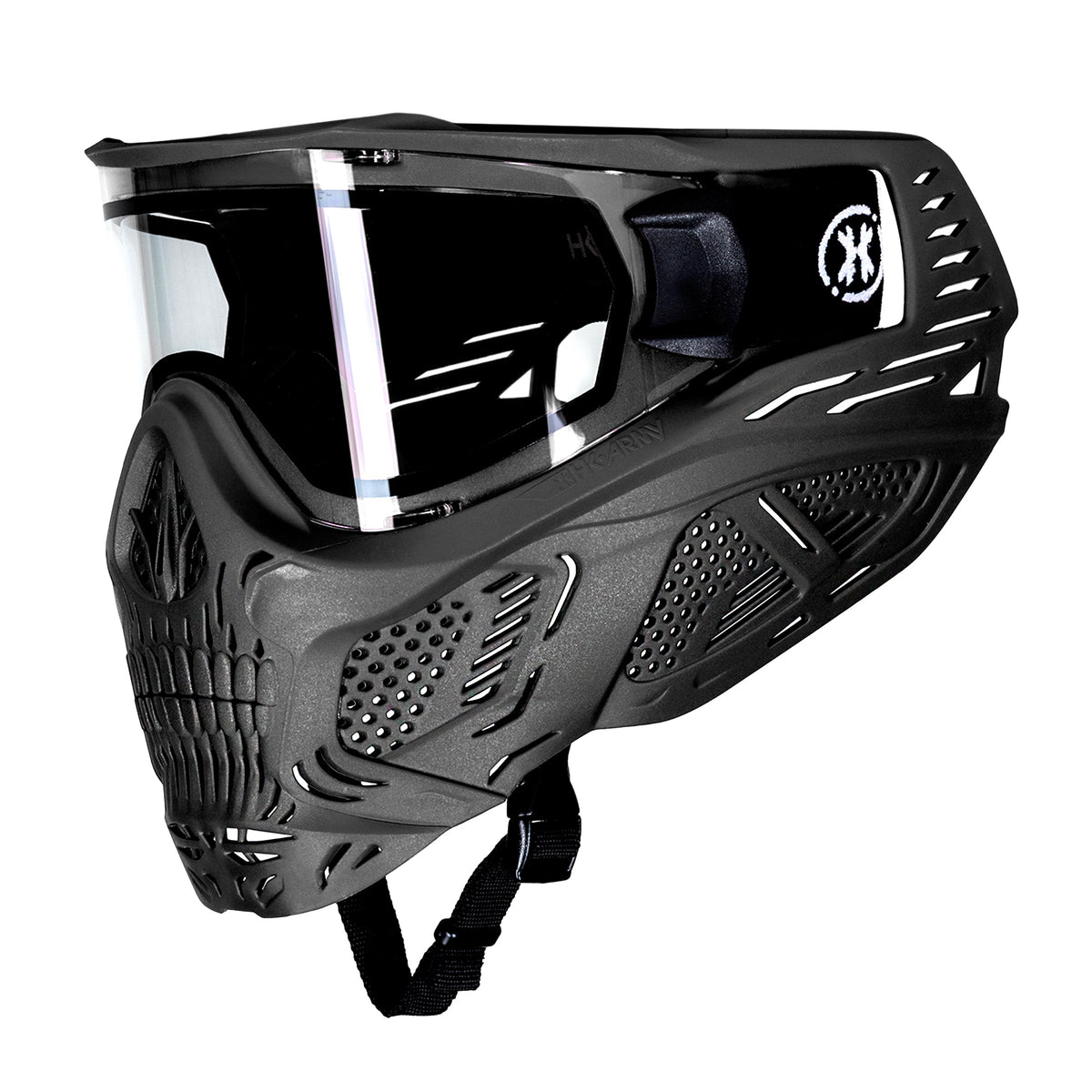 HSTL® Skull Goggle - Black w/ Clear Lens